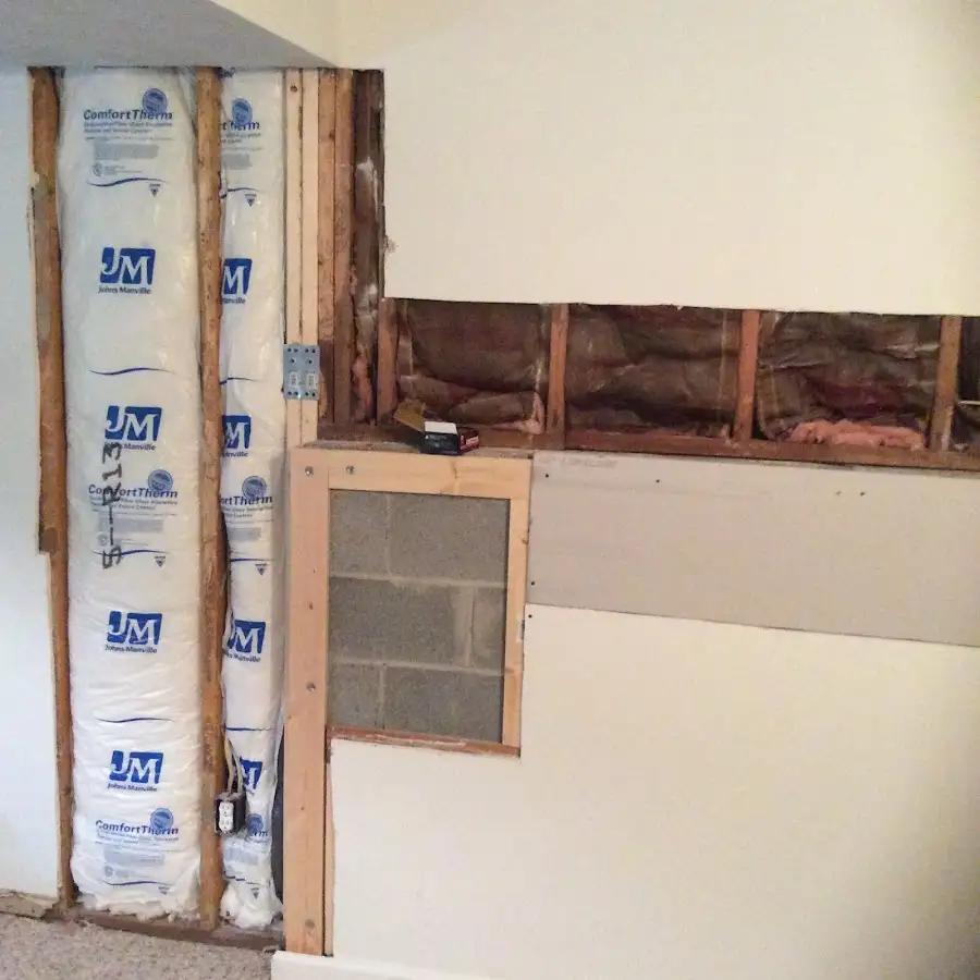 Wall insulation replacement during Odor Removal & Deodorization in Pitman